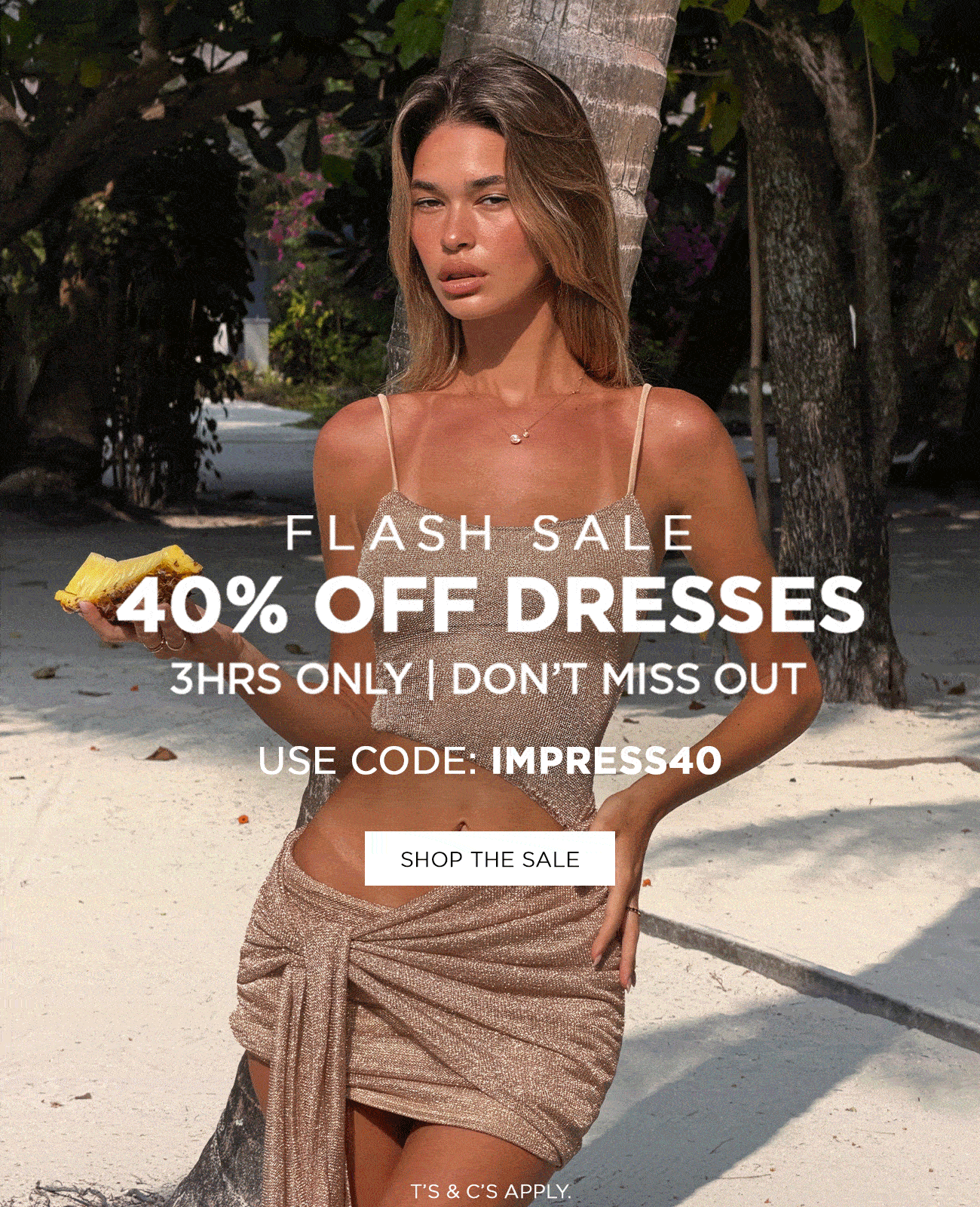 Flash Sale 40% off site wide