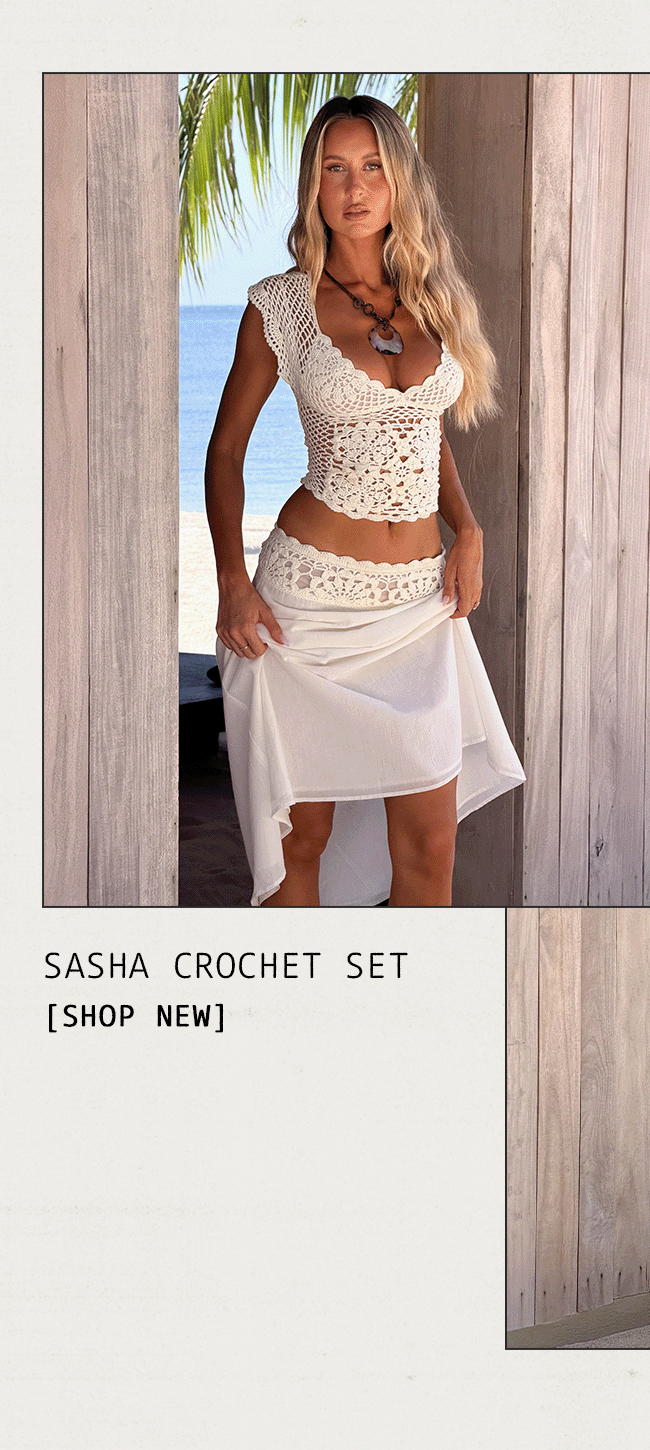SASHA CROCHET TOP