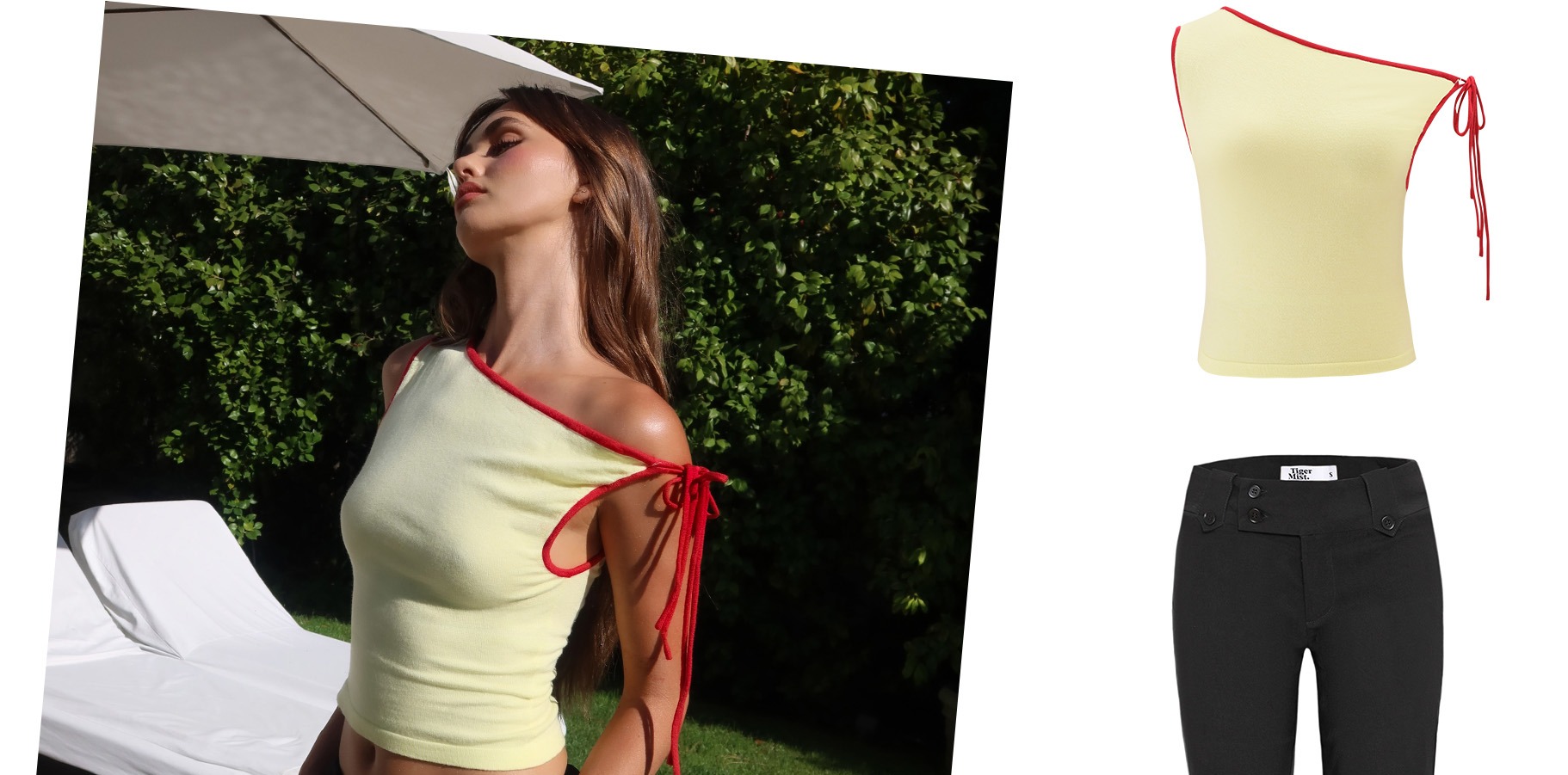 ALIRA TOP - YELLOW