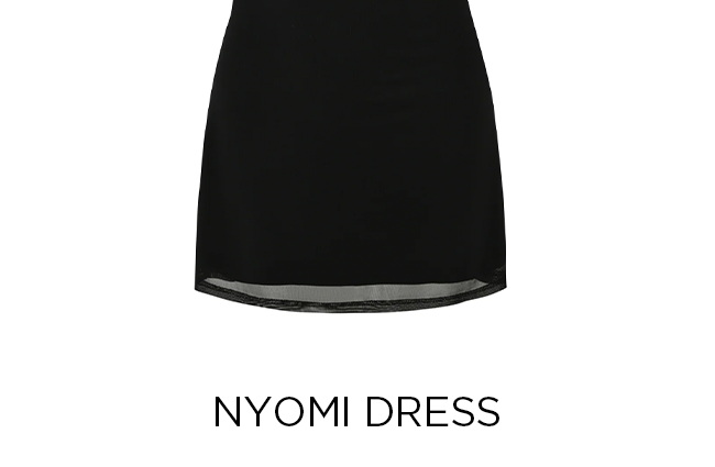 NYOMI MINI DRESS