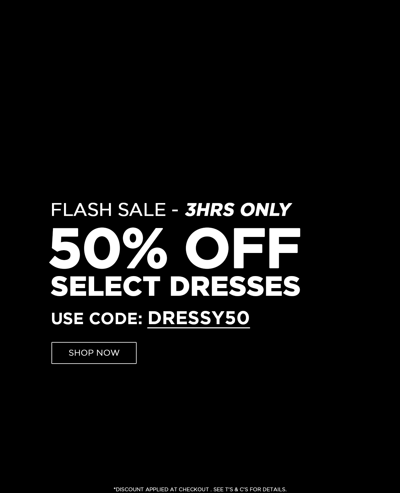 Tigermist 50%off selected dresses