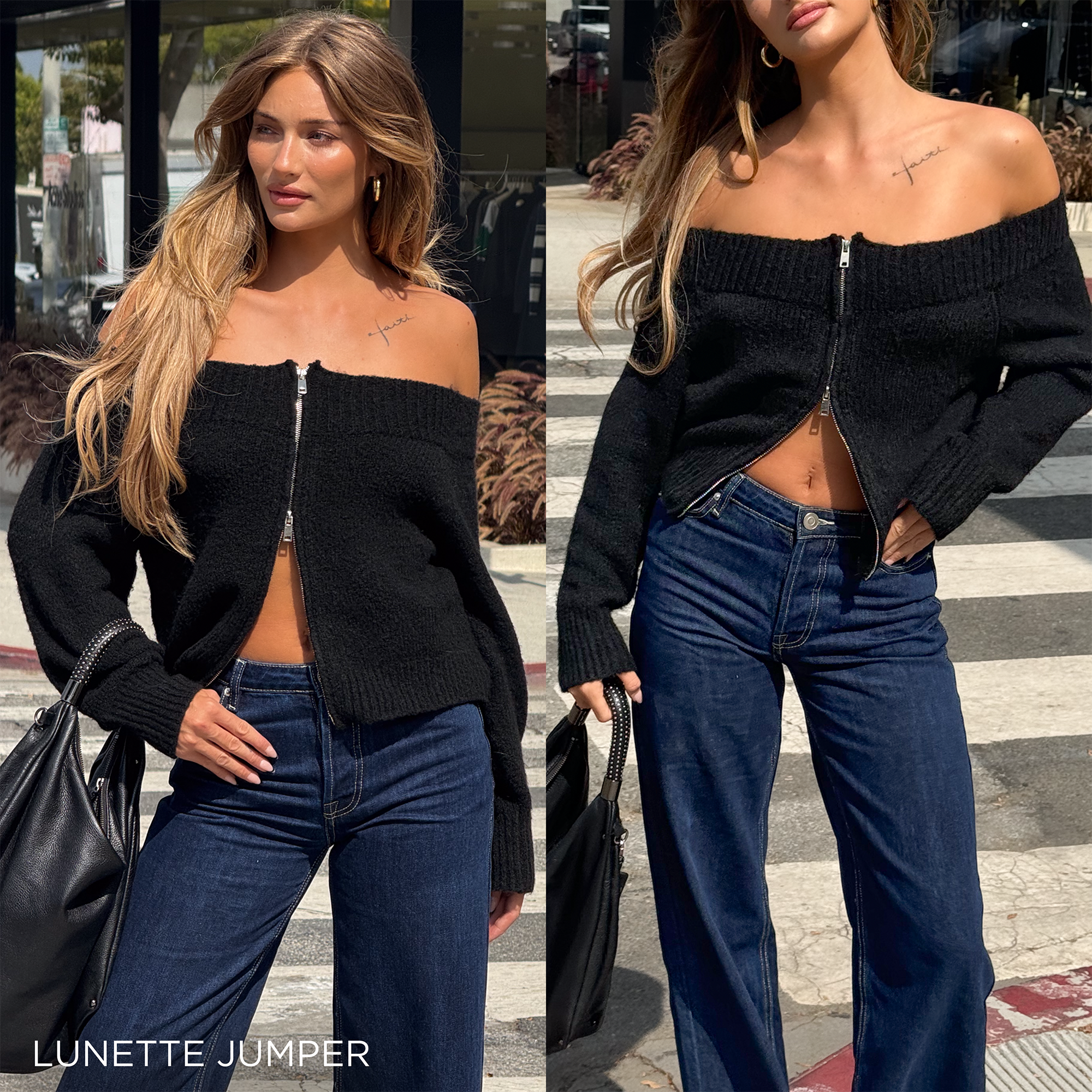 LUNETTE JUMPER - BLACK