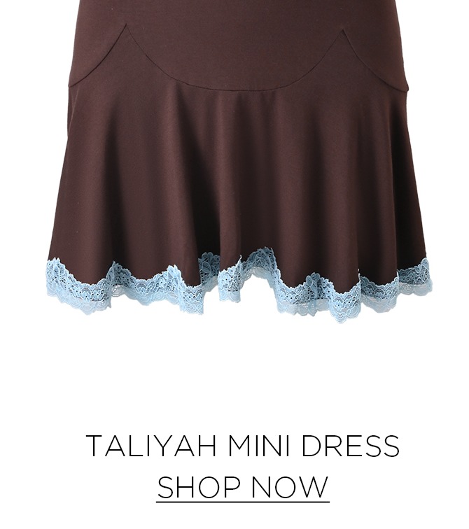 TALIYAH MINI DRESS