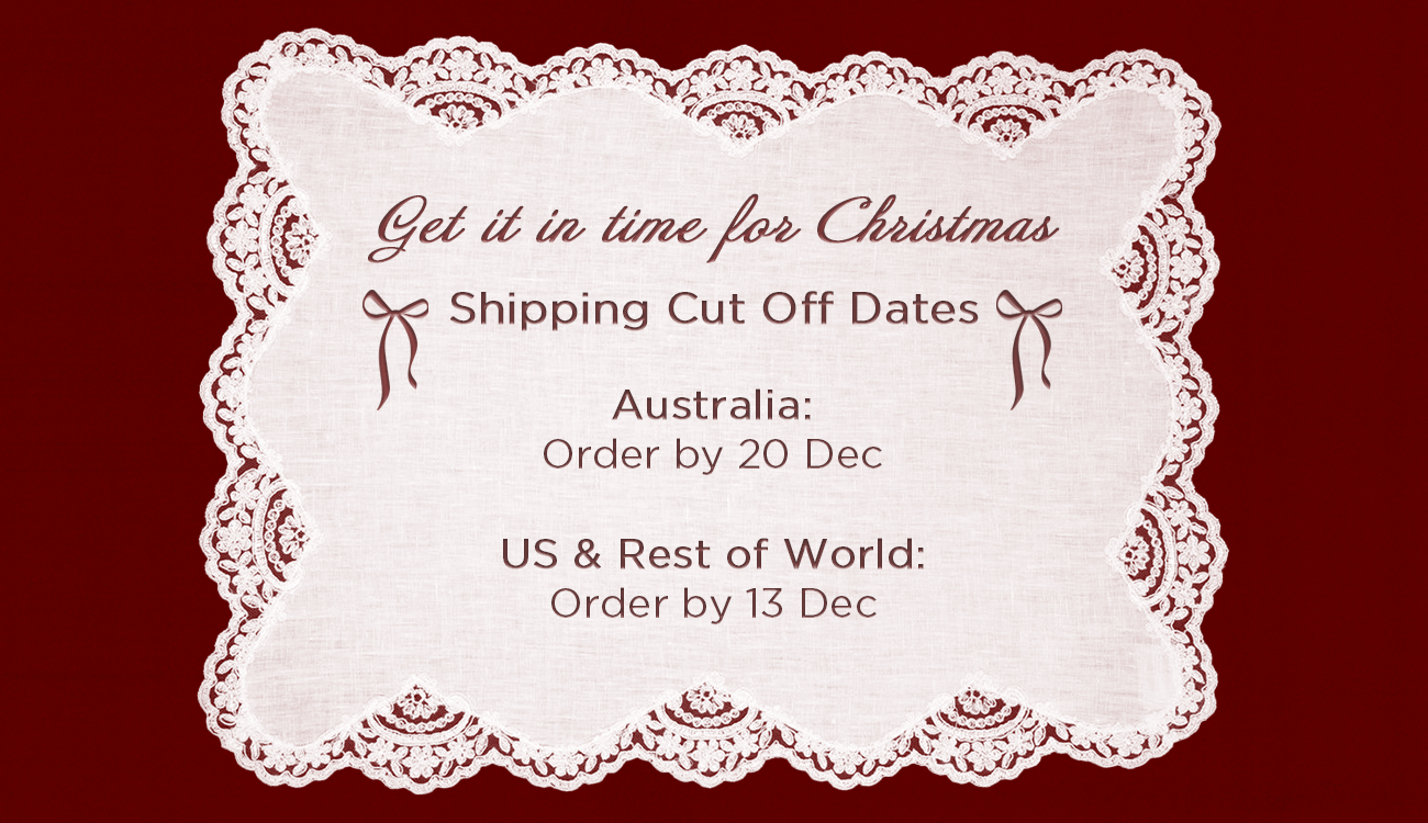 Get it in time for Christmas