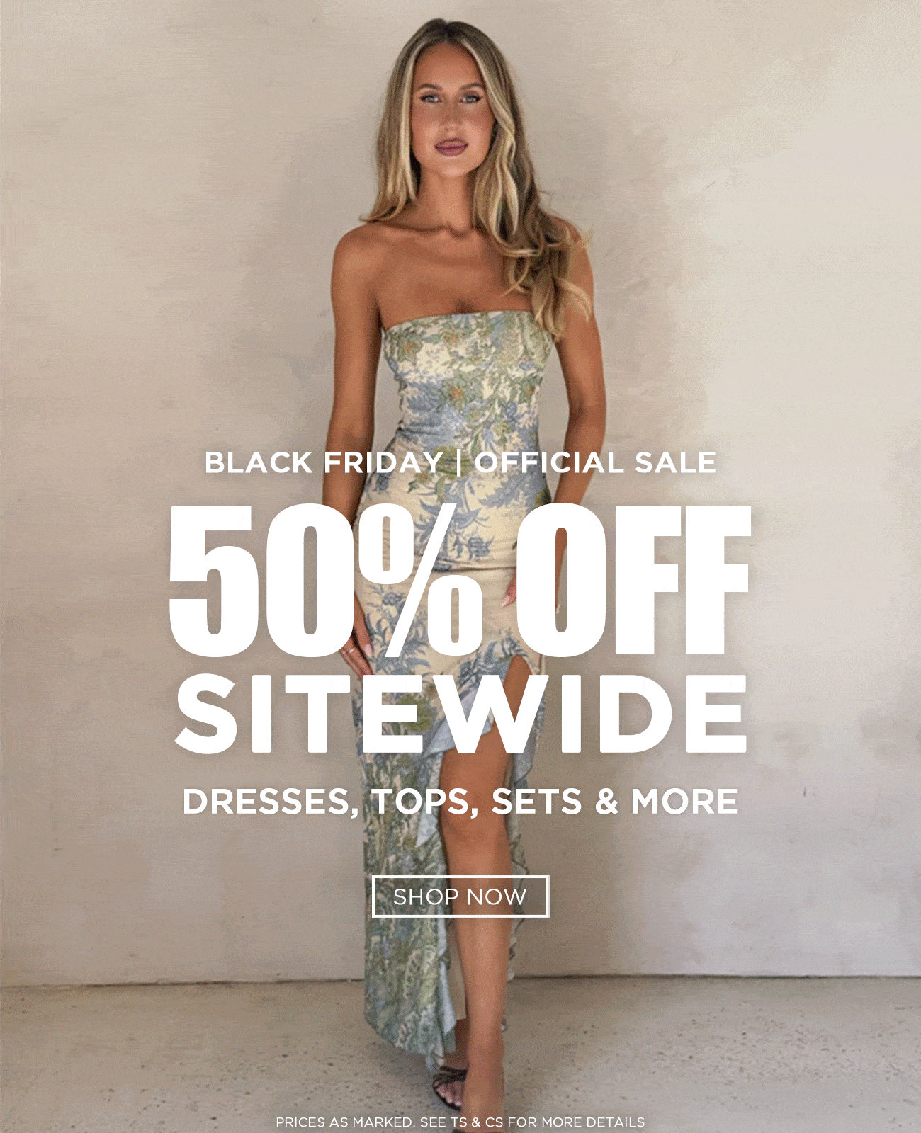 Black Friday 50% Off Siteiwde