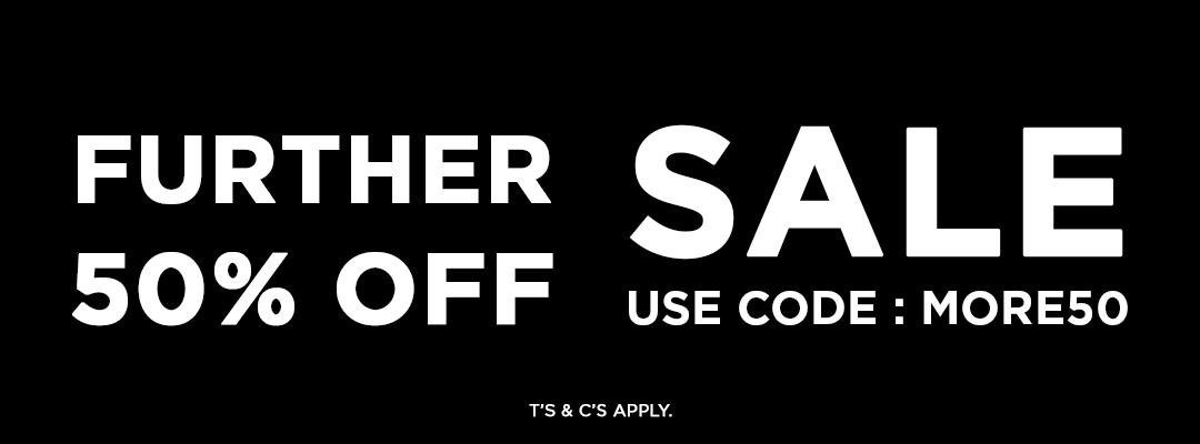 further 50% off sale