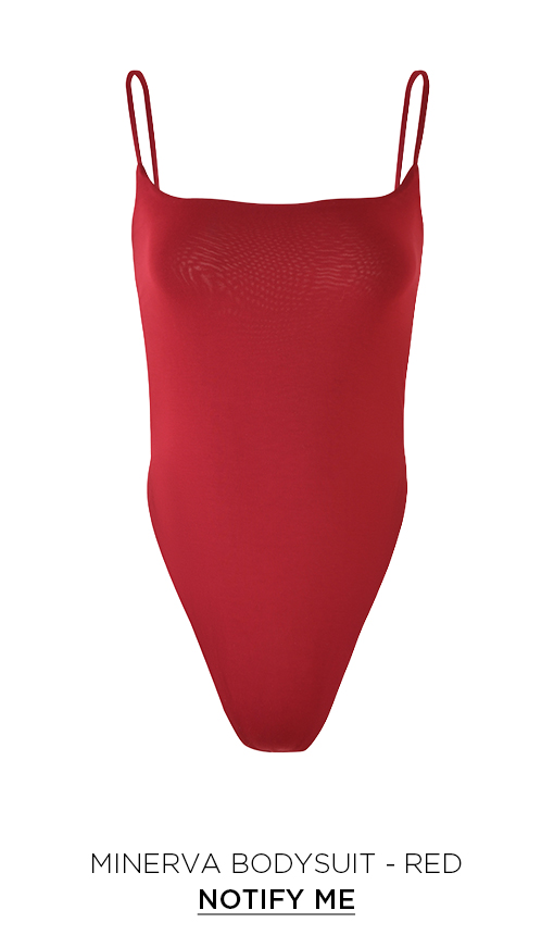 MINERVA BODYSUIT - RED