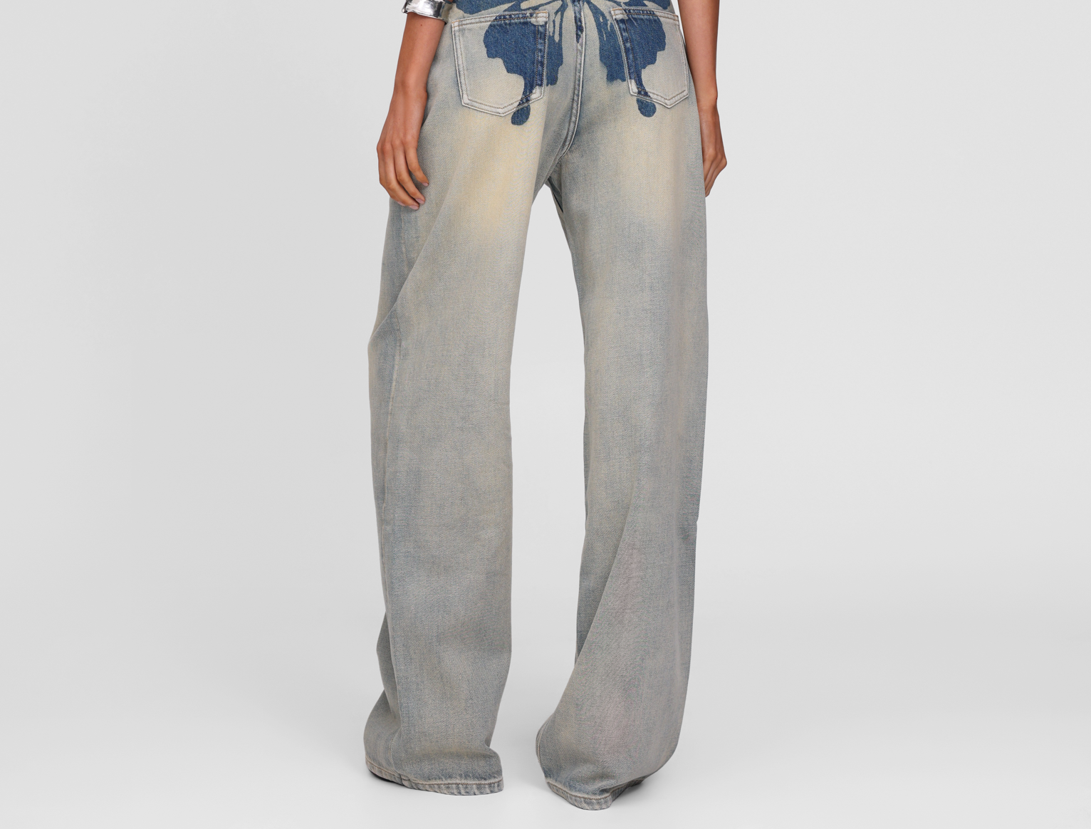 ZANTHE JEAN - GREY WASH