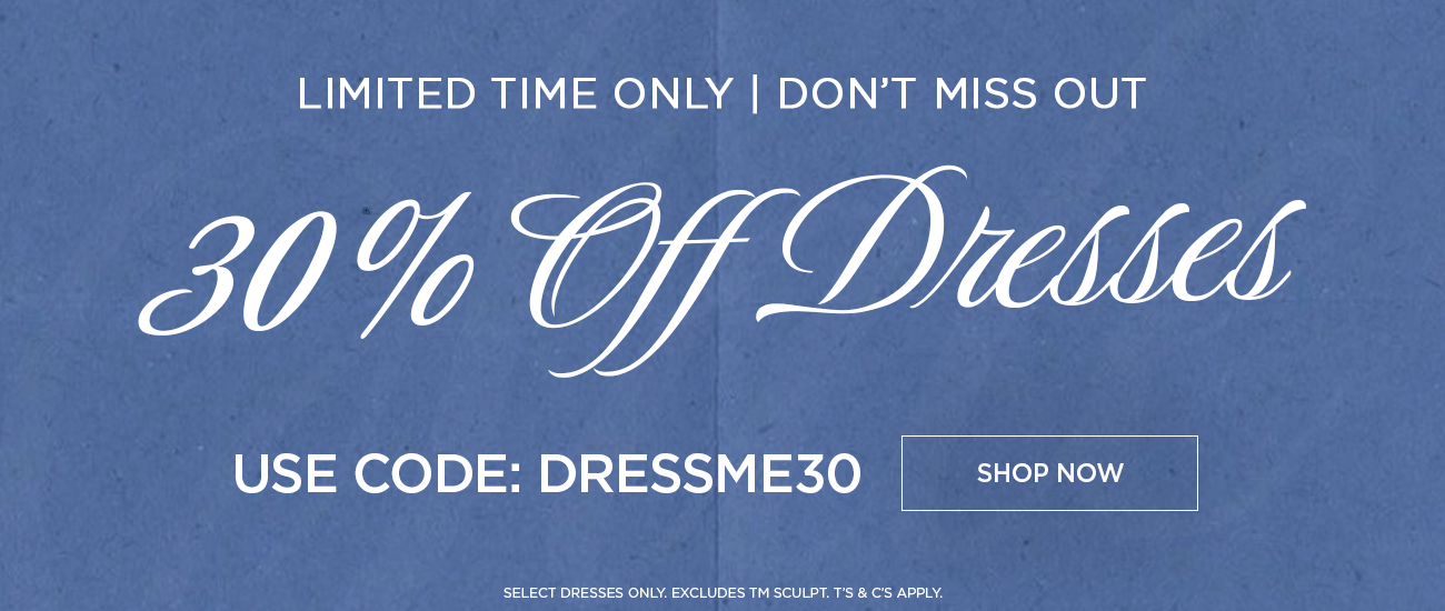 SHOP DRESSES PROMO