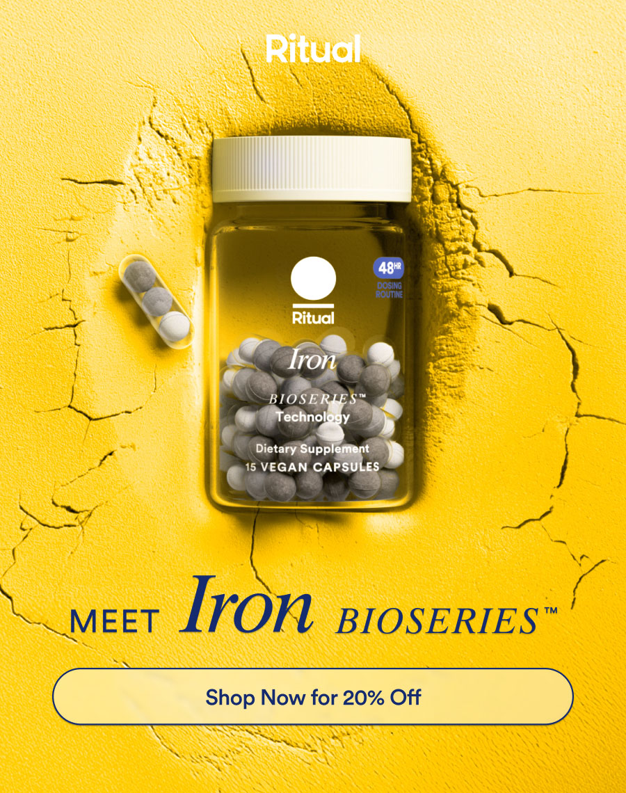 Meet Iron Bioseries™ Button: Shop Now for 20% Off