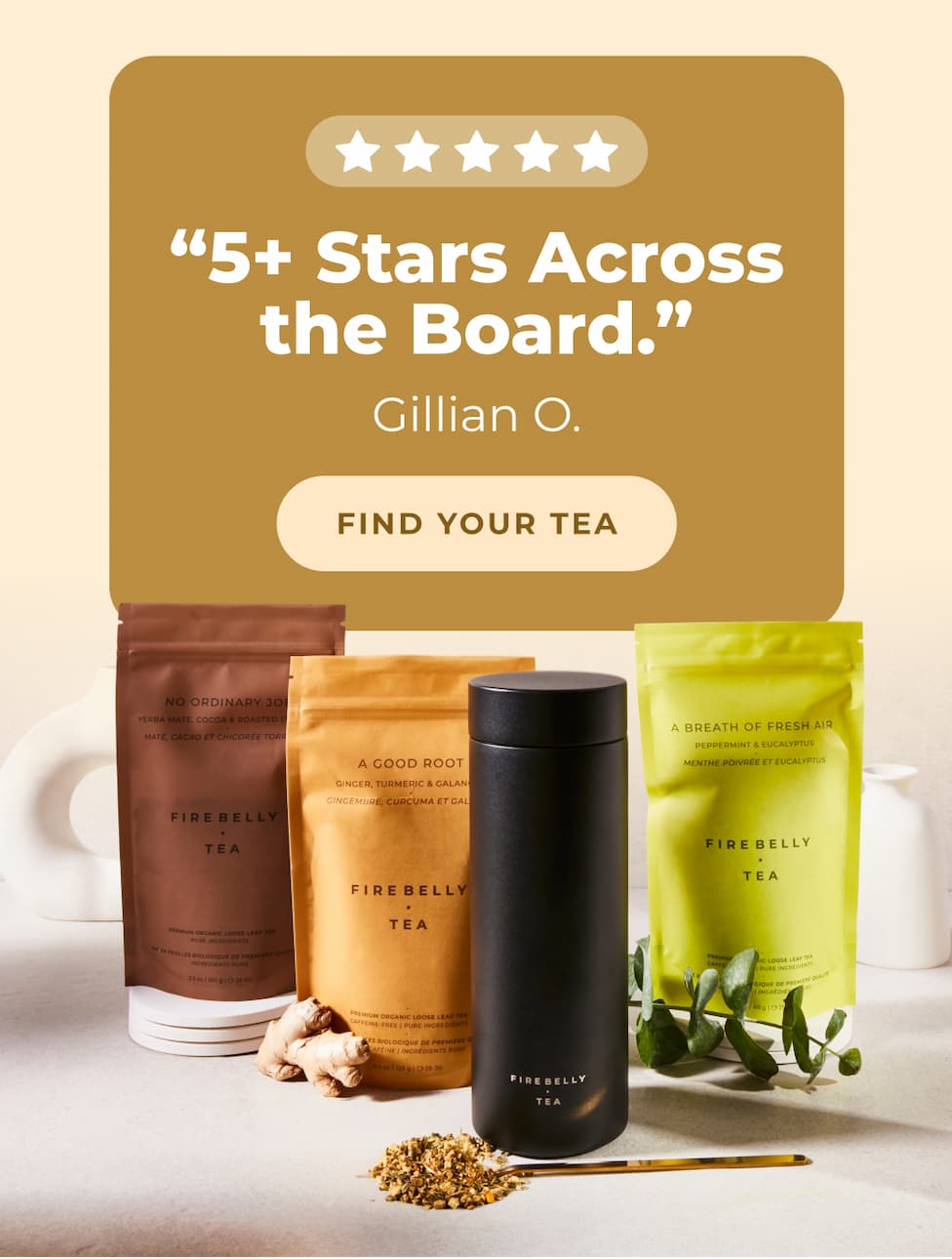 "5+ Stars Across The Board." - Gillian O.