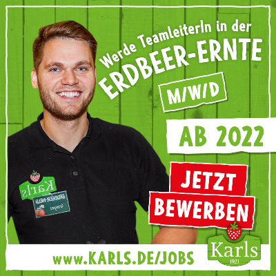 Teamleiter Erdbeer-Ernte