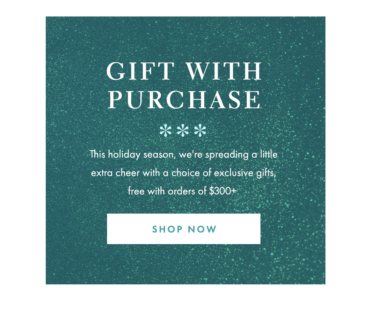 Gift with Purchase!