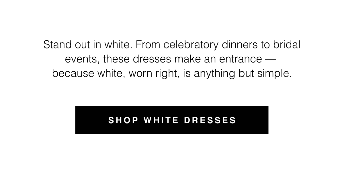 Shop White Dresses 