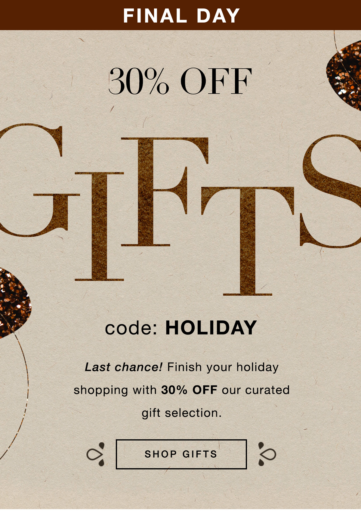 Shop 30% off gifts