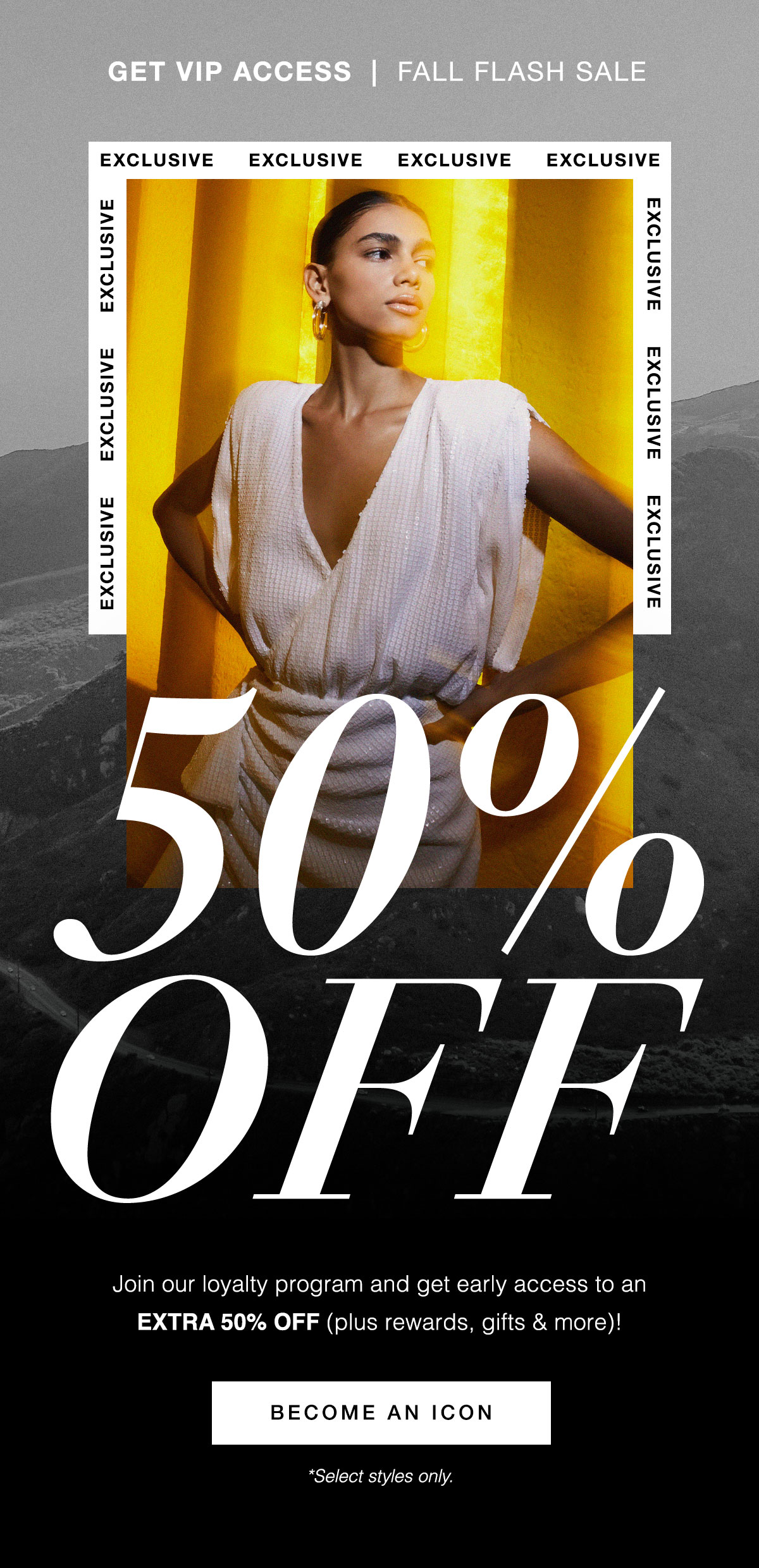 Become an Icon for 50% Off