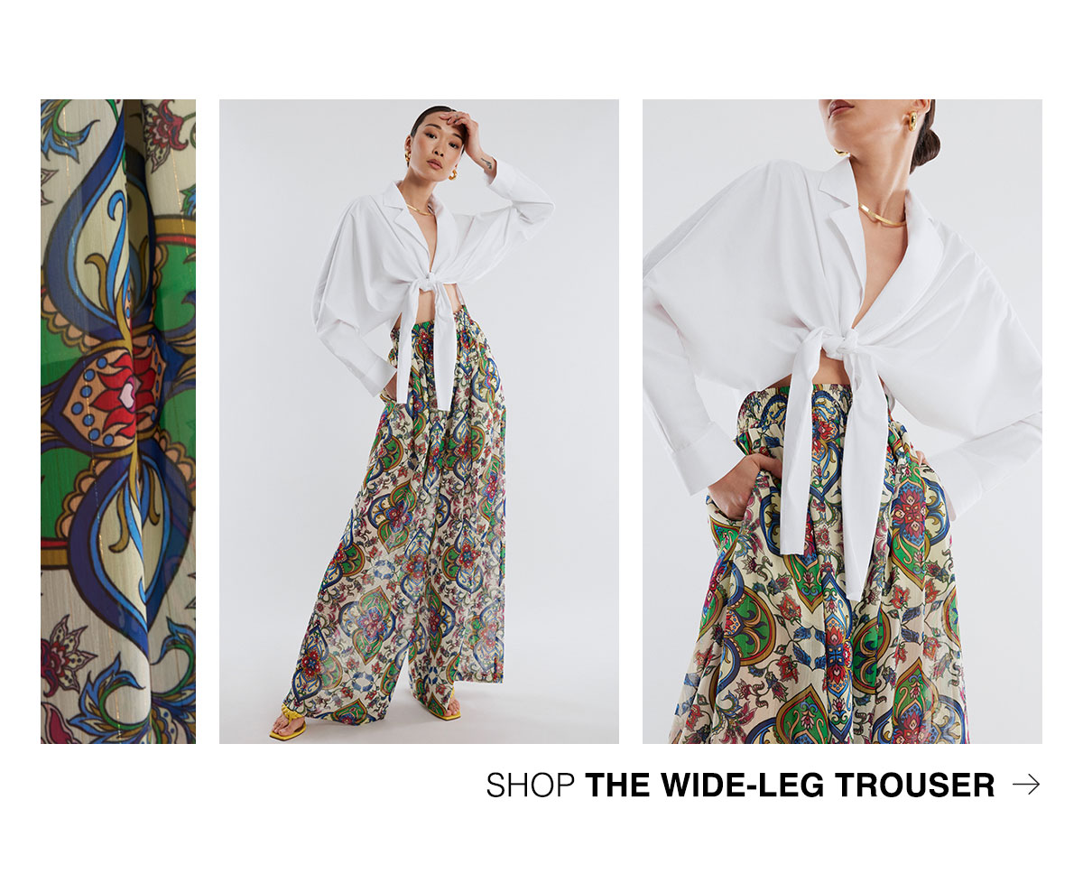 Shop the Wide-Leg Trouser