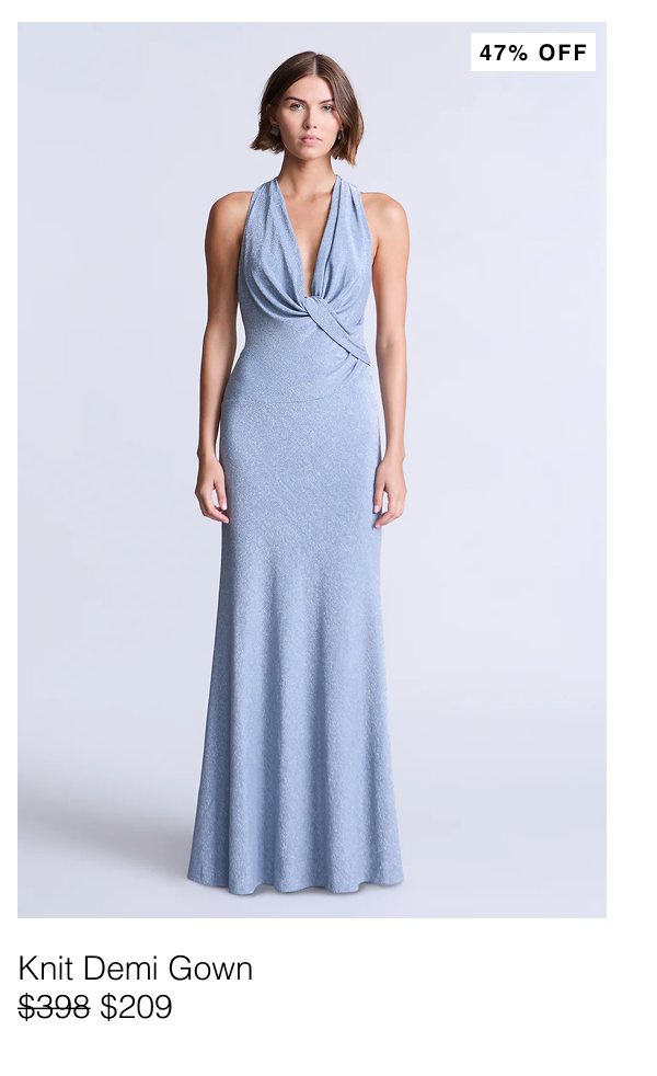Knit Demi Gown | now $209, was $398 (47% off)