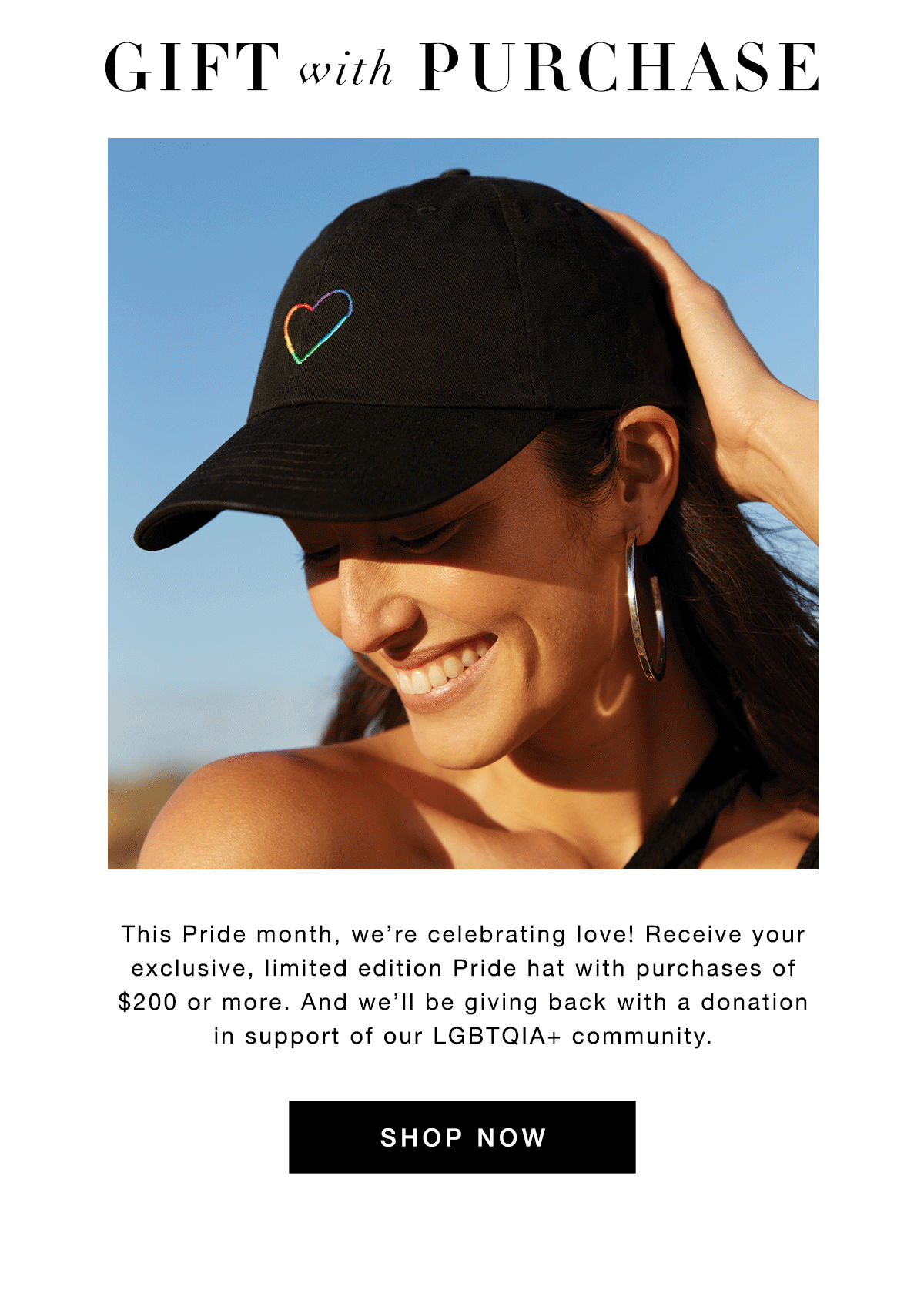 Free Pride Gift with Purchase