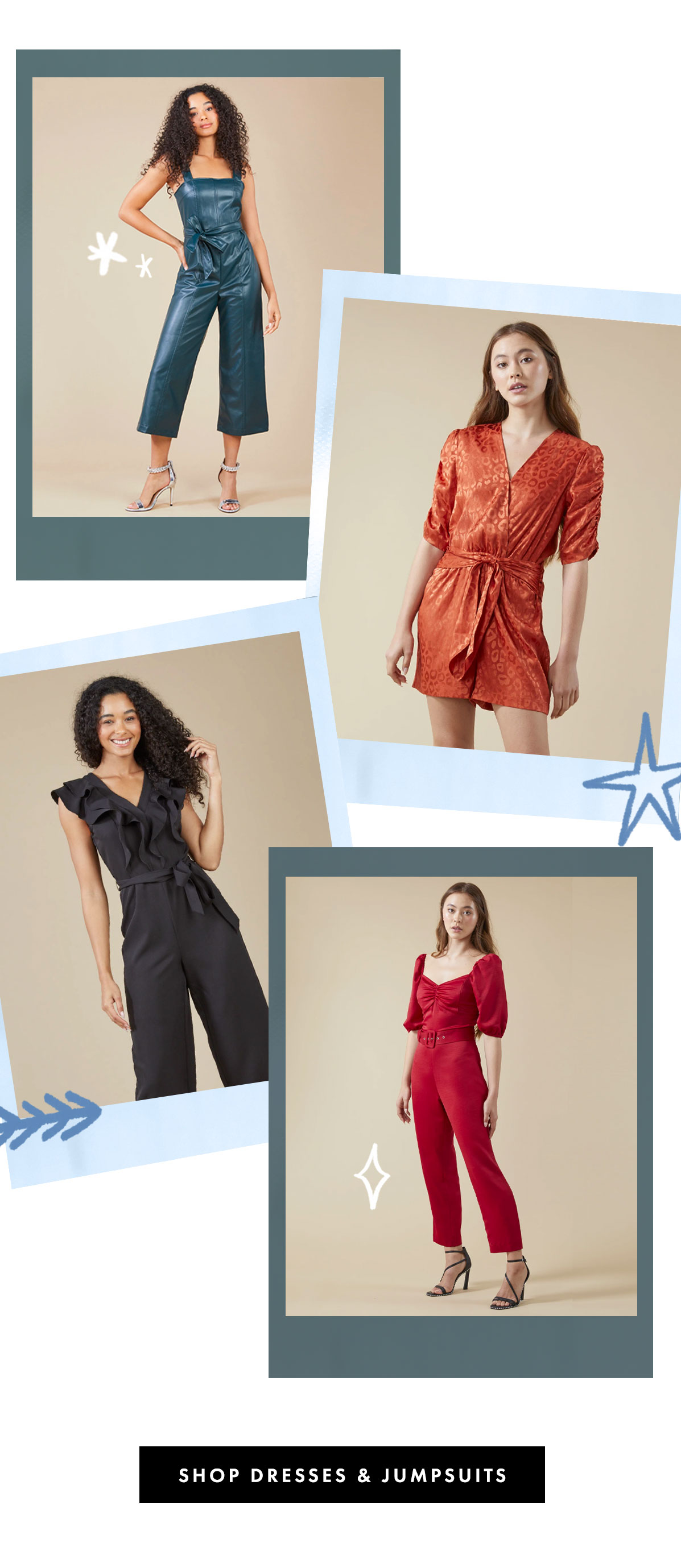 Shop dresses & jumpsuits