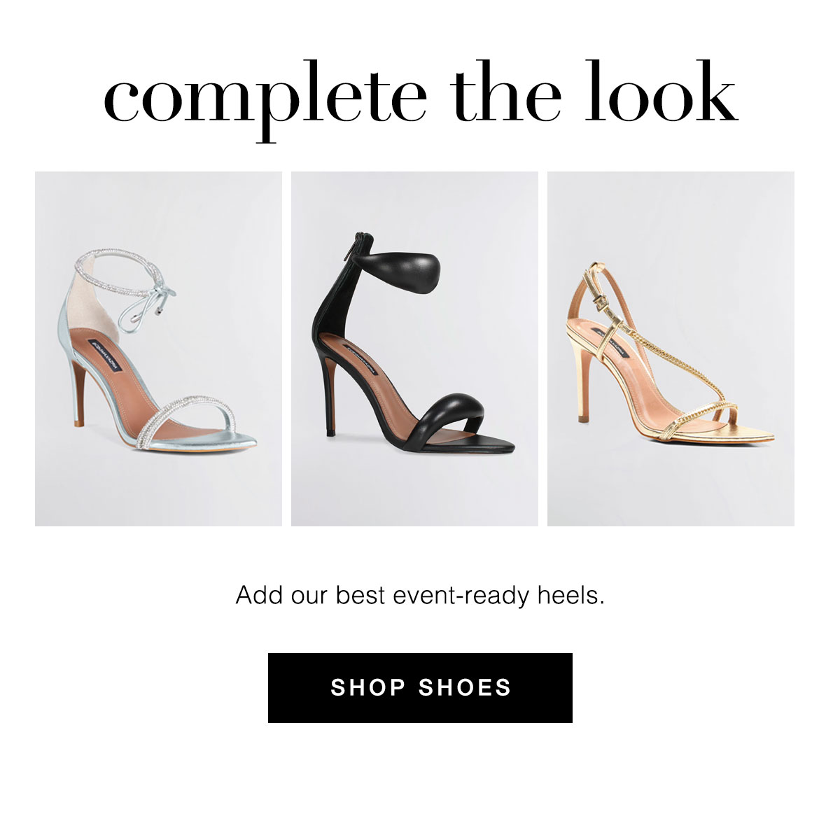 Shop Shoes to Complete the Look