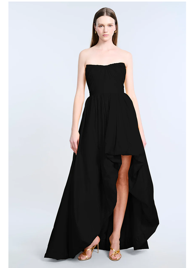 High Slit Ball Gown