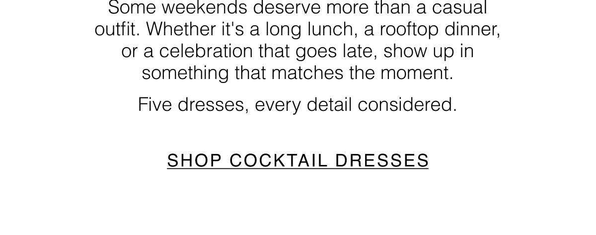 Shop Cocktail Dresses 