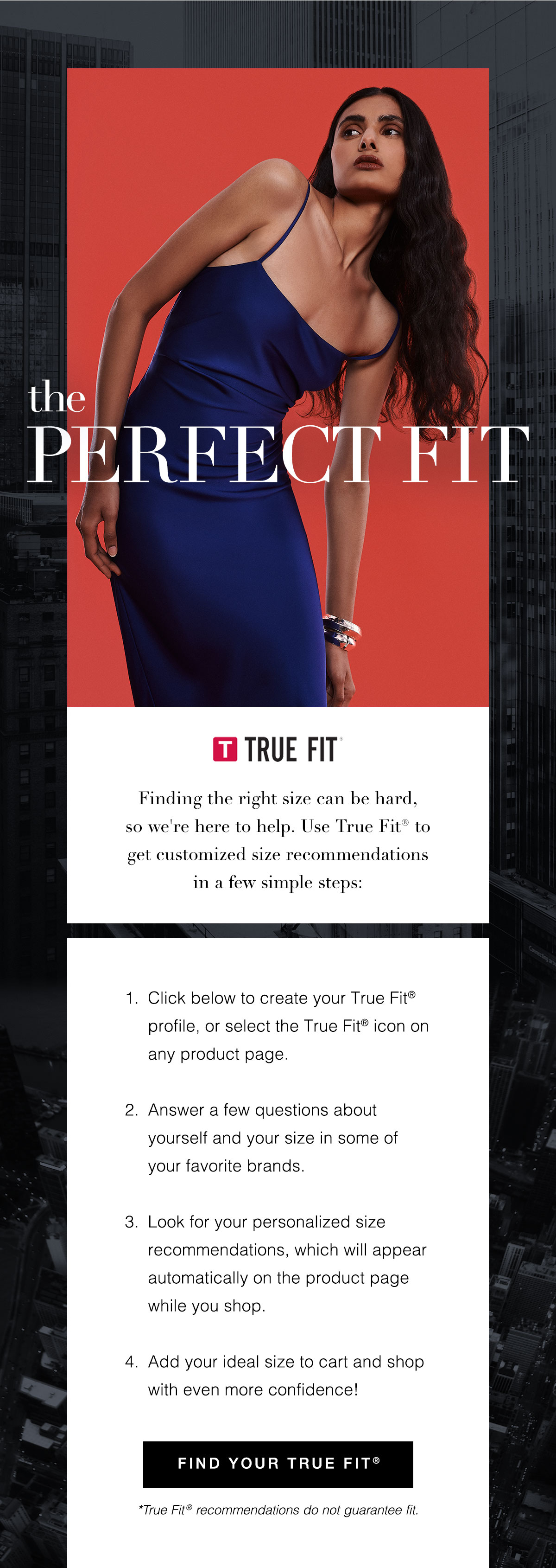 Find Your True Fit
