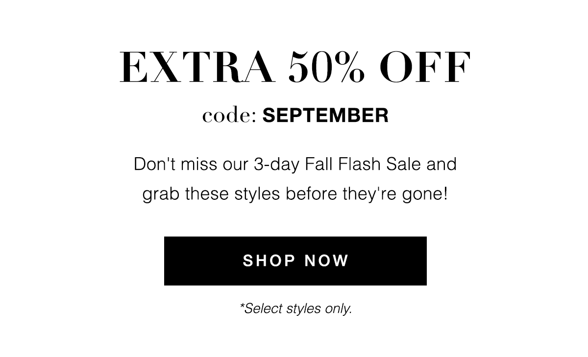 Extra 50% Off- Shop Now