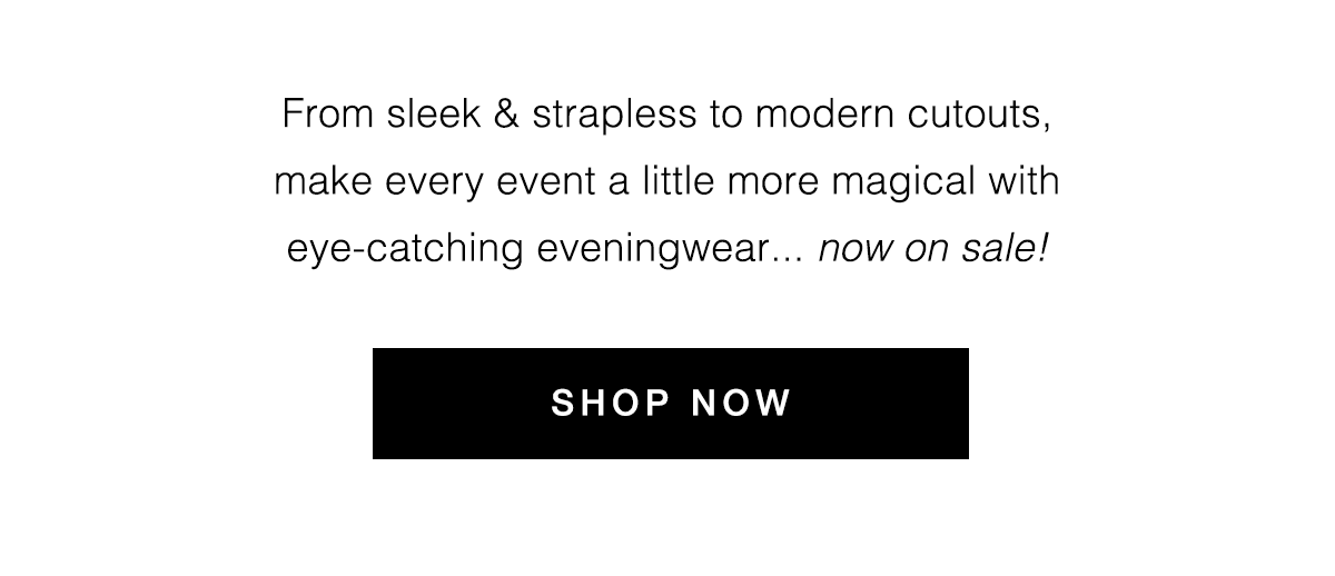 Shop Evening Dresses on Sale