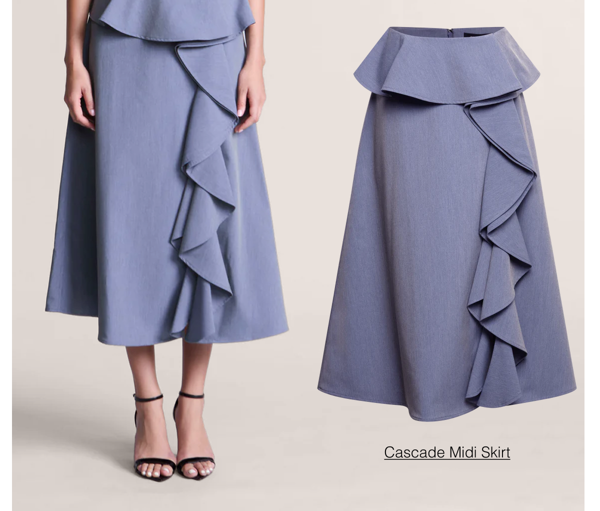 Shop the Cascade Midi Skirt