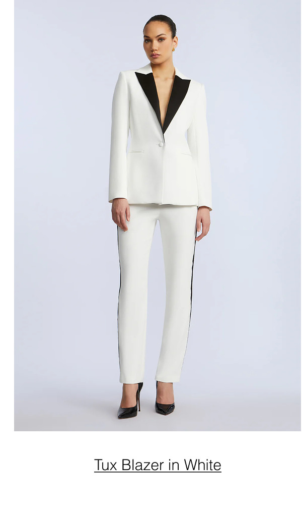 Shop the Tux Blazer in White 