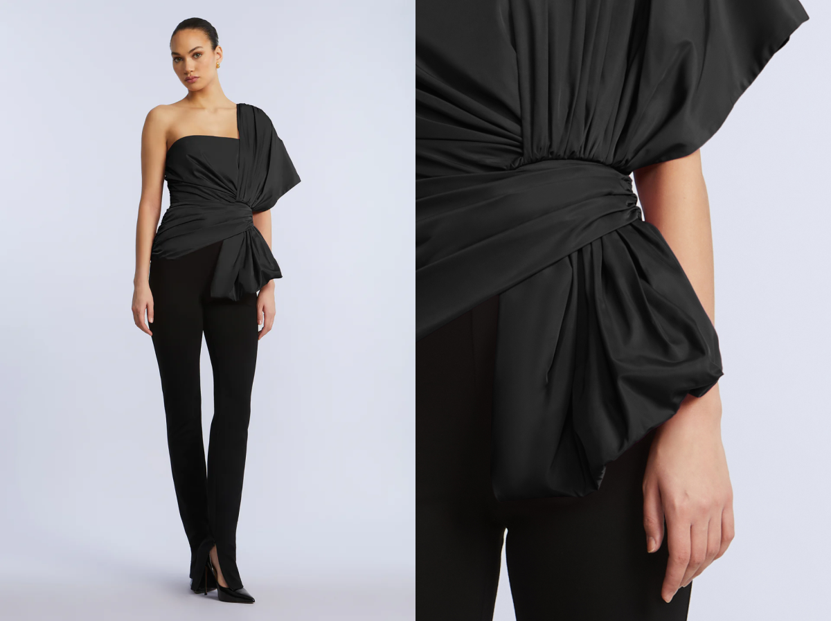 Shop the Bow Jumpsuit in Black