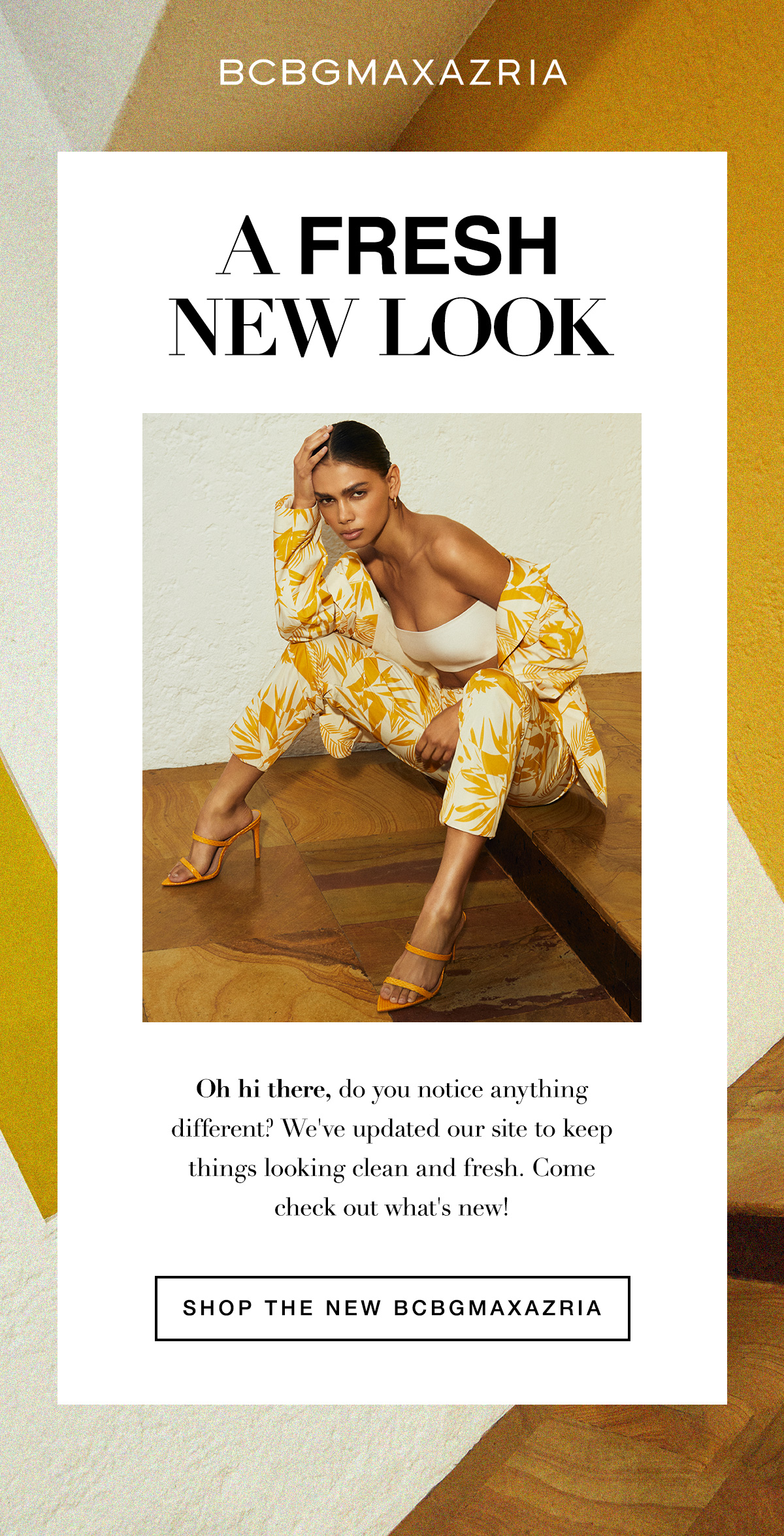 A Fresh New Look- Shop the New BCBGMAXAZRIA