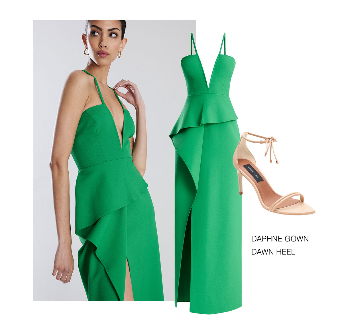 Daphne Gown & Dawn Heel
