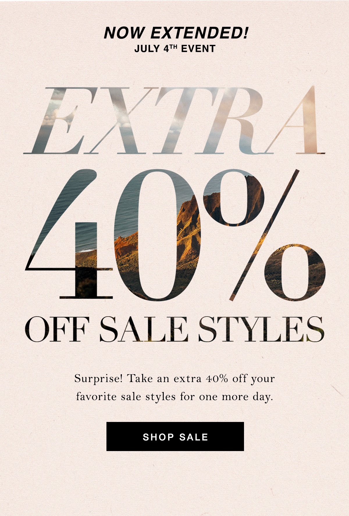 Shop Sale