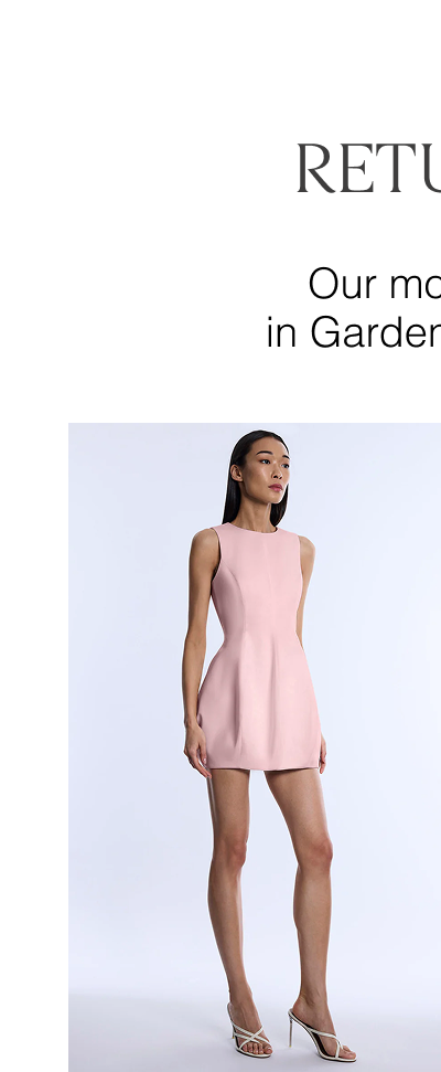 Returned Favorites | Our most-loved Mia Dresses are back in Gardenia, Pink Blush, and Powder Blue. Shop the Mia Dress in Pink Blush