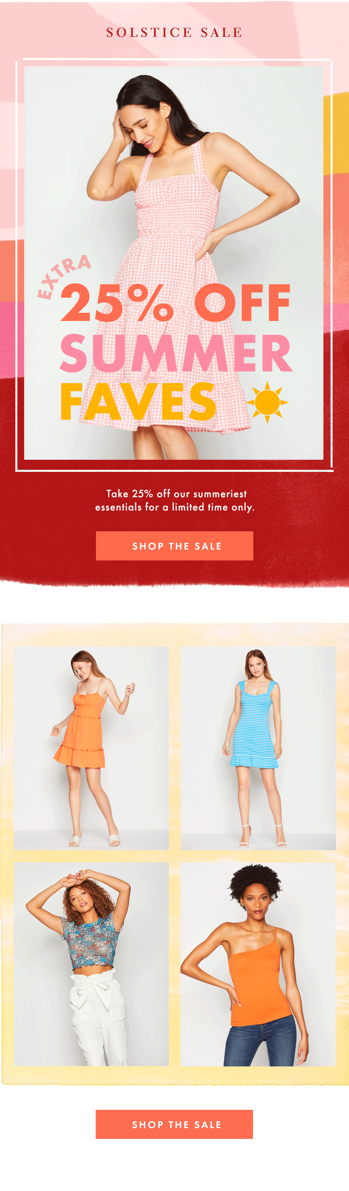 Shop the Summer Solstice Sale
