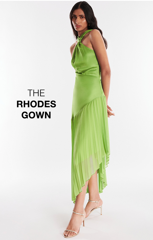 the Rhodes Gown