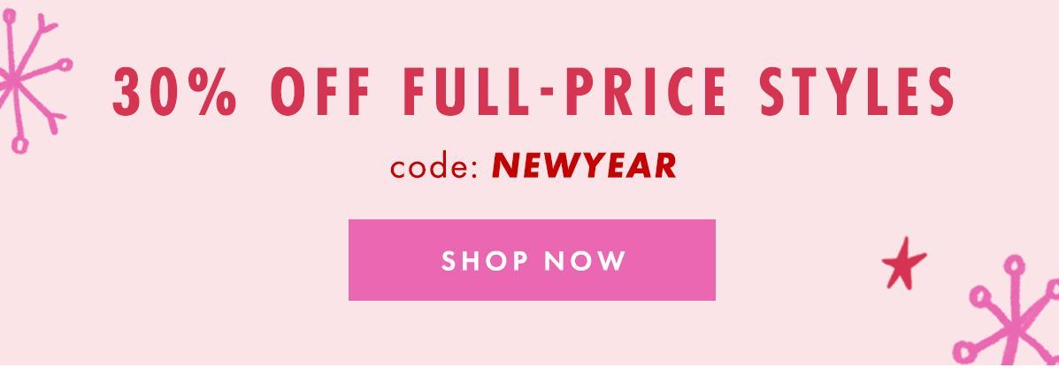 30% off Full Price