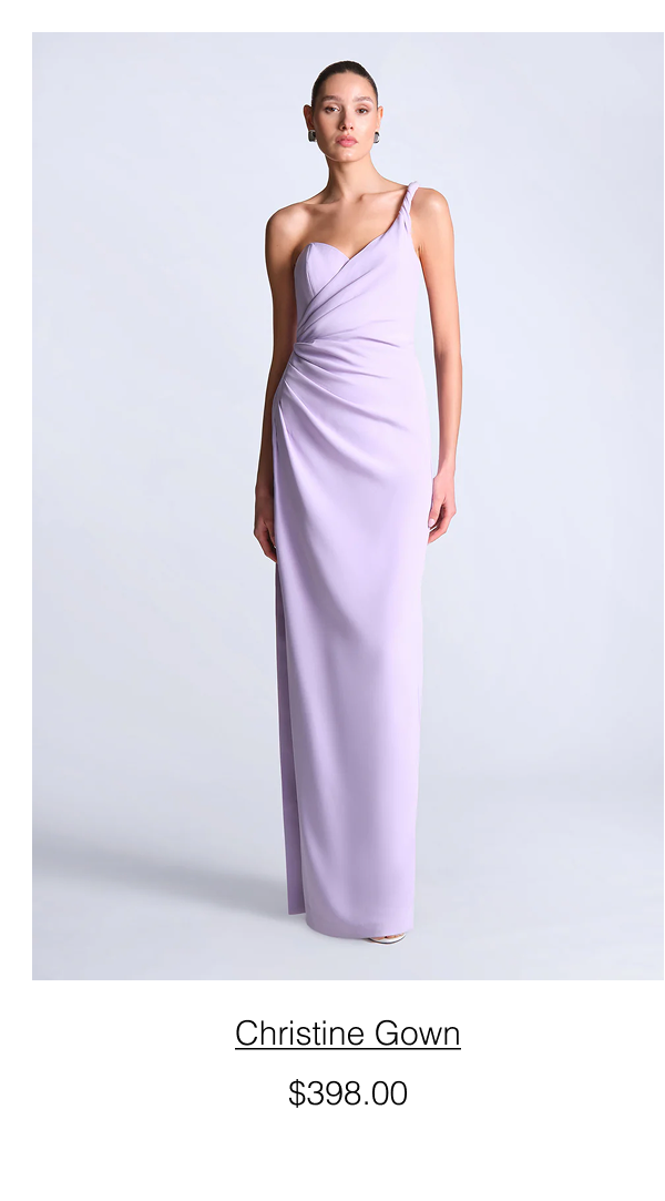 - Christine Gown — Orchid Petal ($398)