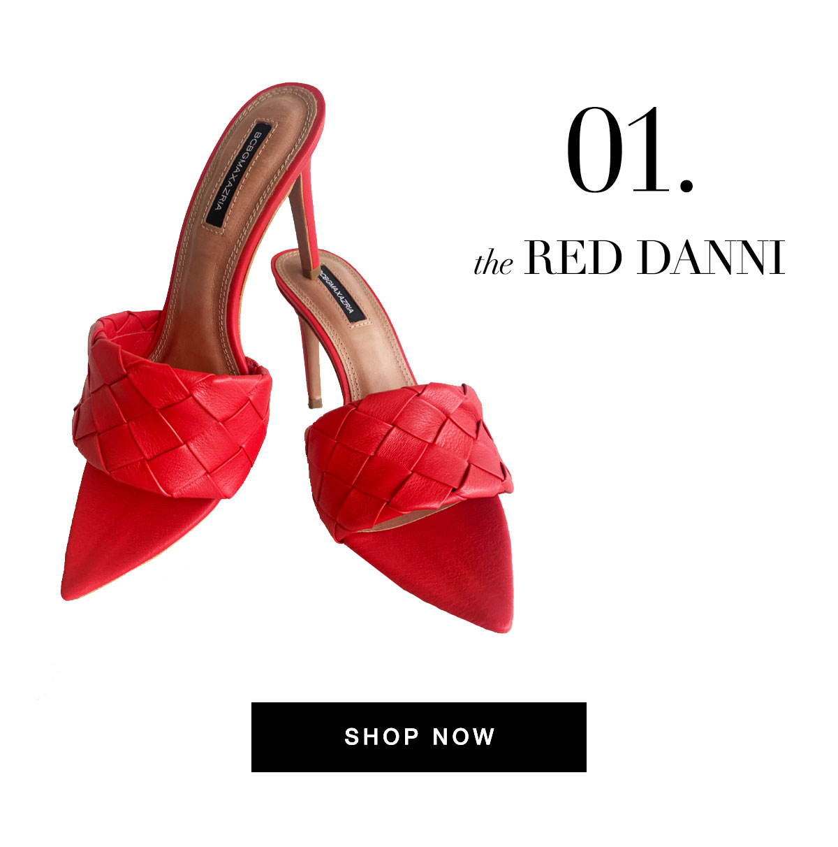 the Red Danni Stiletto