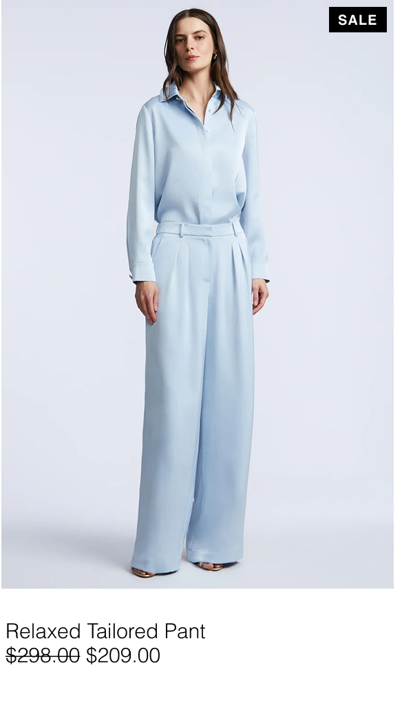 Washed Relaxed Tailored Pant - was $298, now $209