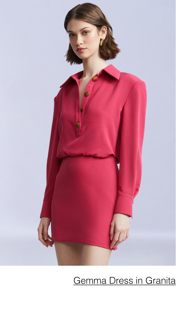 Gemma Dress in granita 