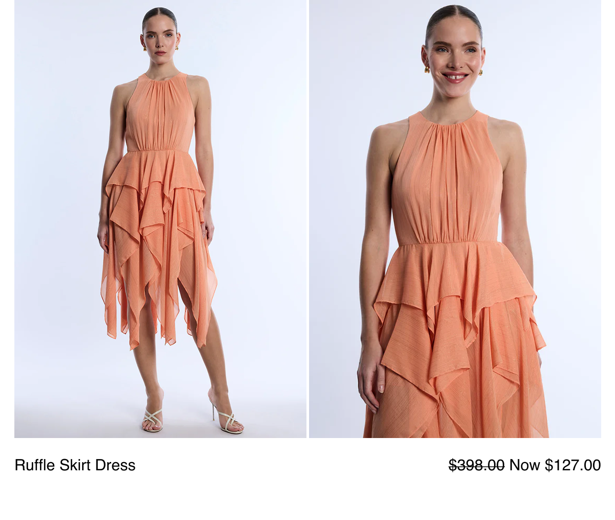 Ruffle Skirt Dress 