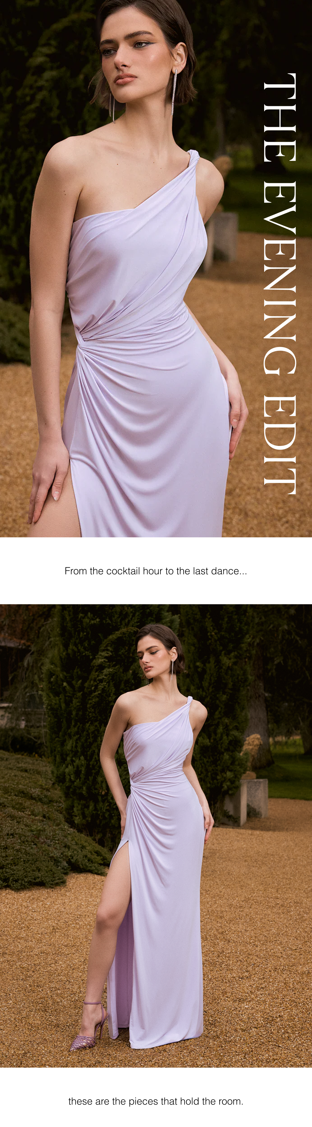 The Evening Edit | From the cocktail hour to the last dance... these are the pieces the hold the room. 