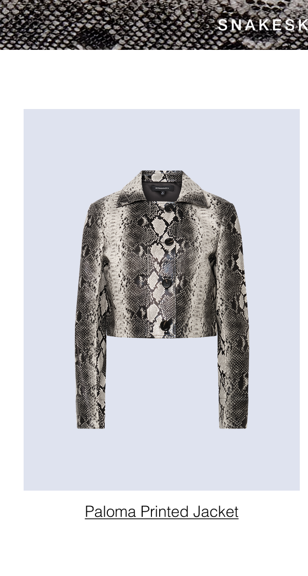 Snakeskin Print | Shop the Paloma Printed Jacket