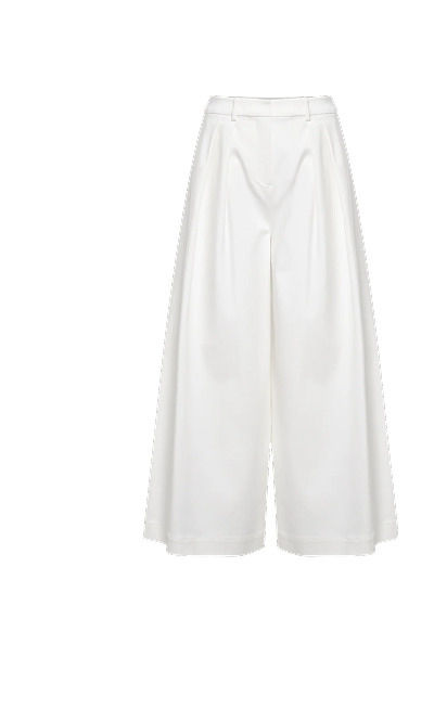Pleated Front Crop Pant in Jasmine