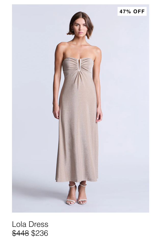 Lola Dress | now $199, was $398 (47% off)
