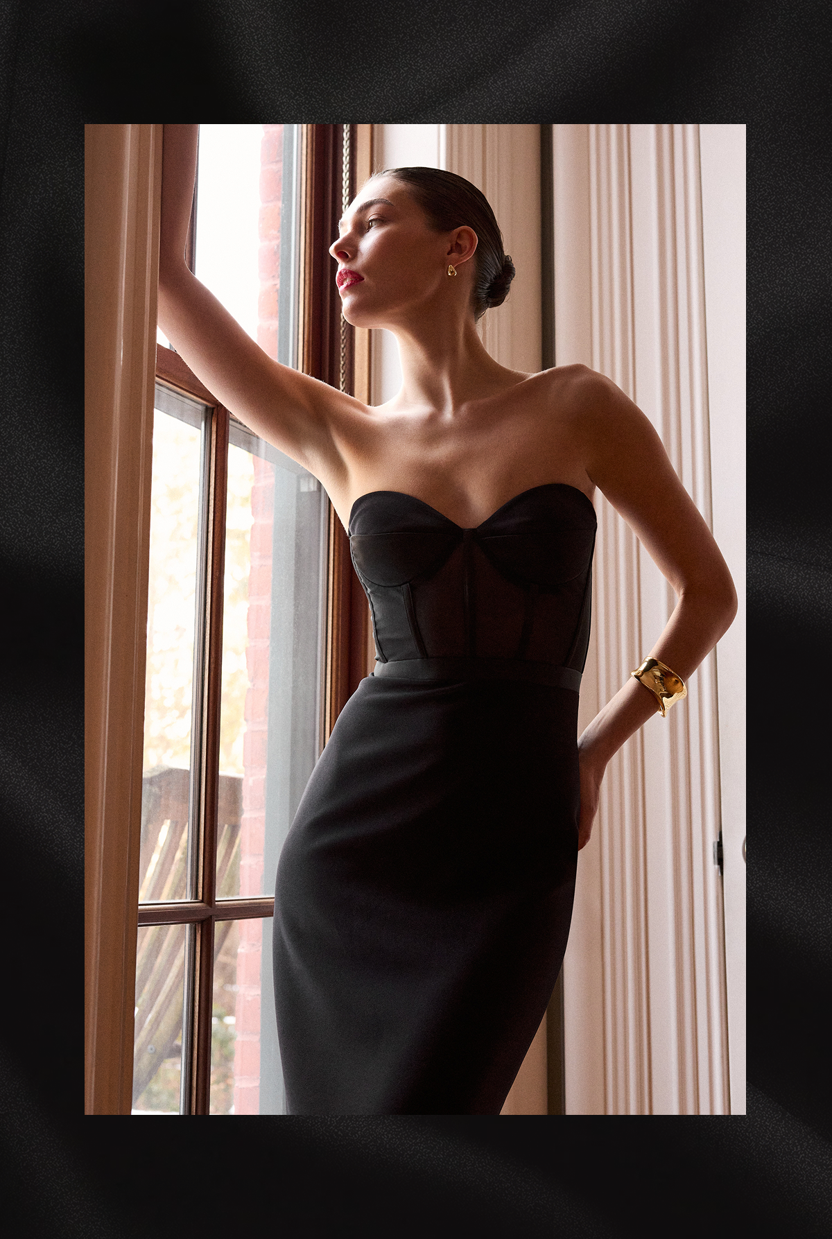 Satin Crepe Combo Midi